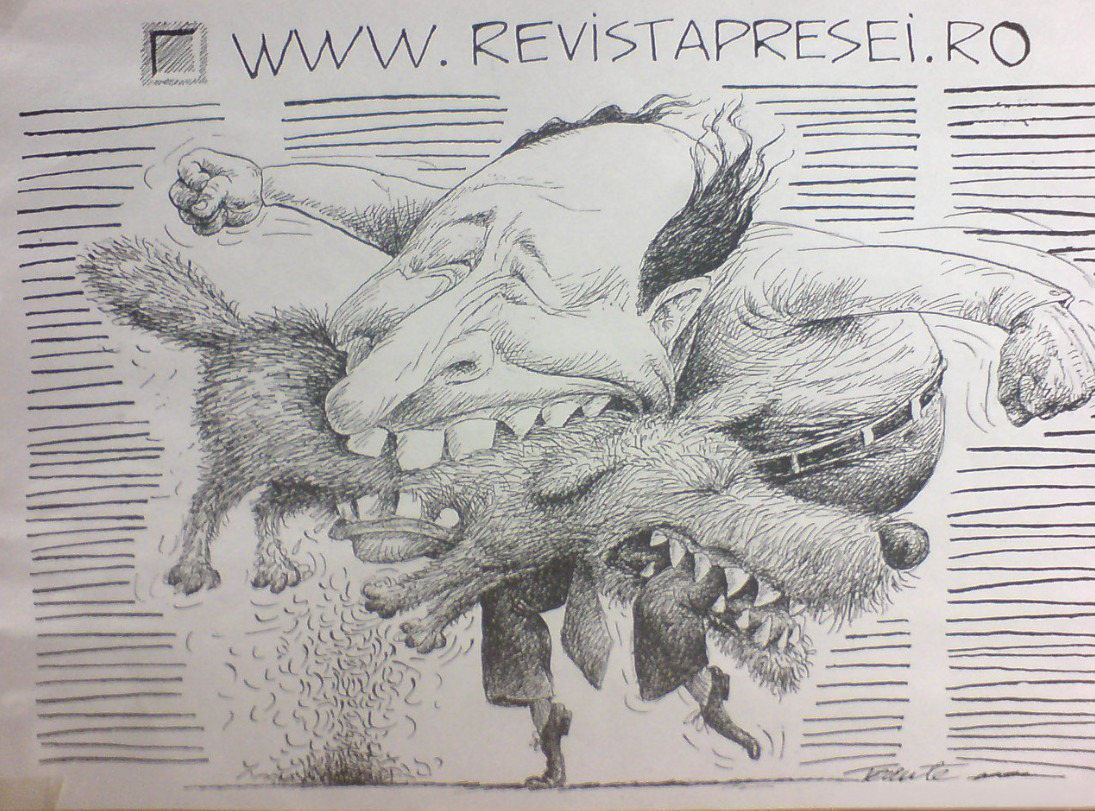 Caricatură de arhivă RevistaPresei.ro