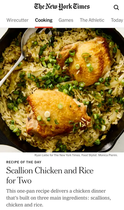The New York Times Cooking