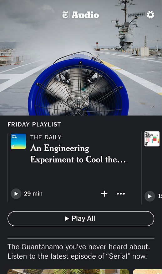 The New York Times Audio