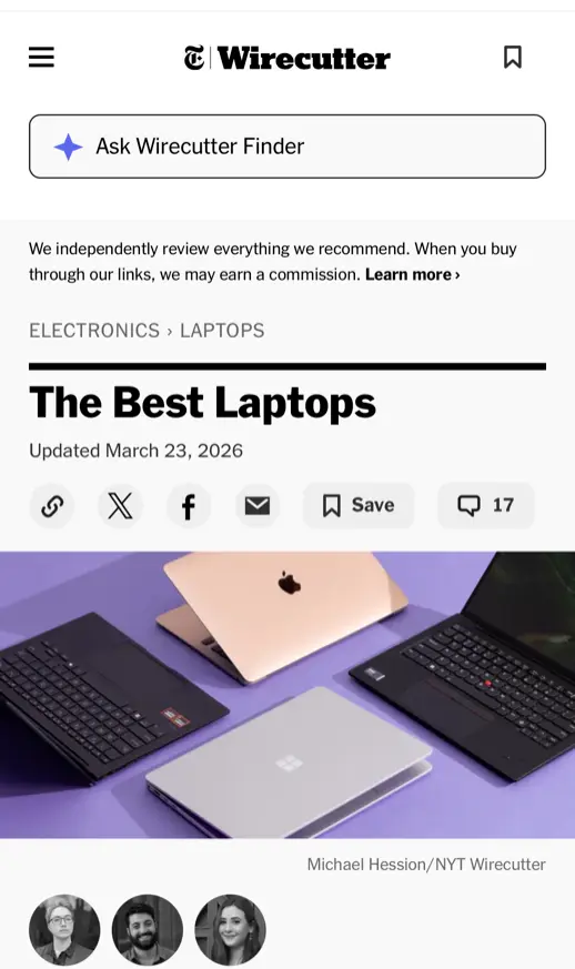 The New York Times Wirecutter