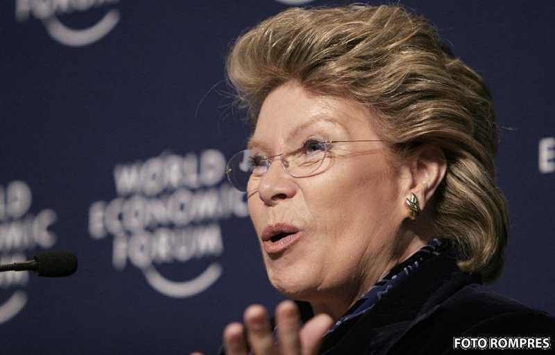 Viviane Reding, Foto: Rompres