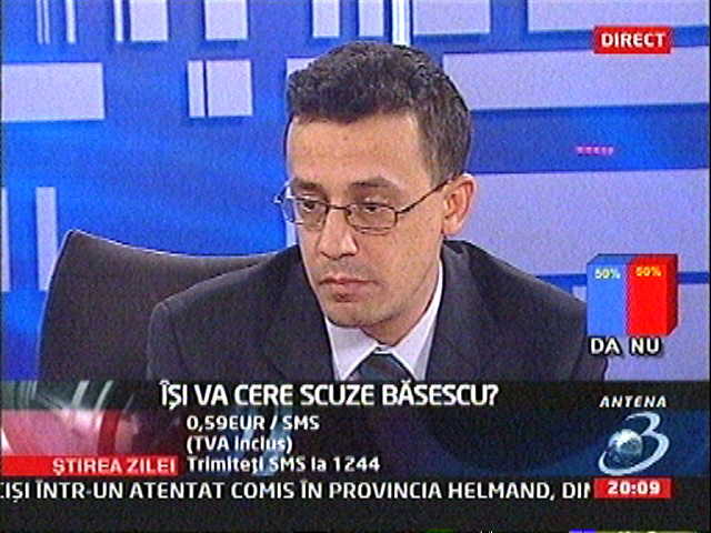 Victor Ciutacu la "Stirea Zilei", Foto: Hotnews