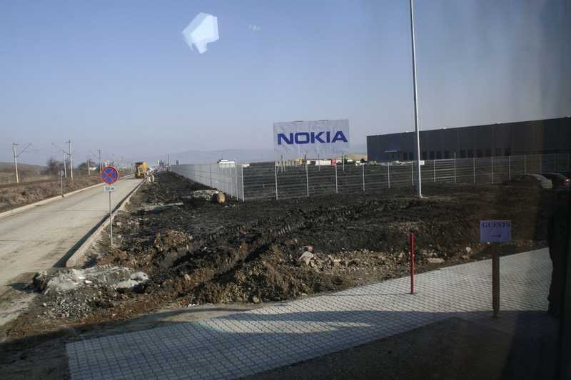 Fabrica Nokia de la Jucu, Foto: Hotnews