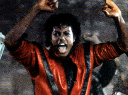 Michael in filmul "Thriller" (1982), Foto: eonline.com
