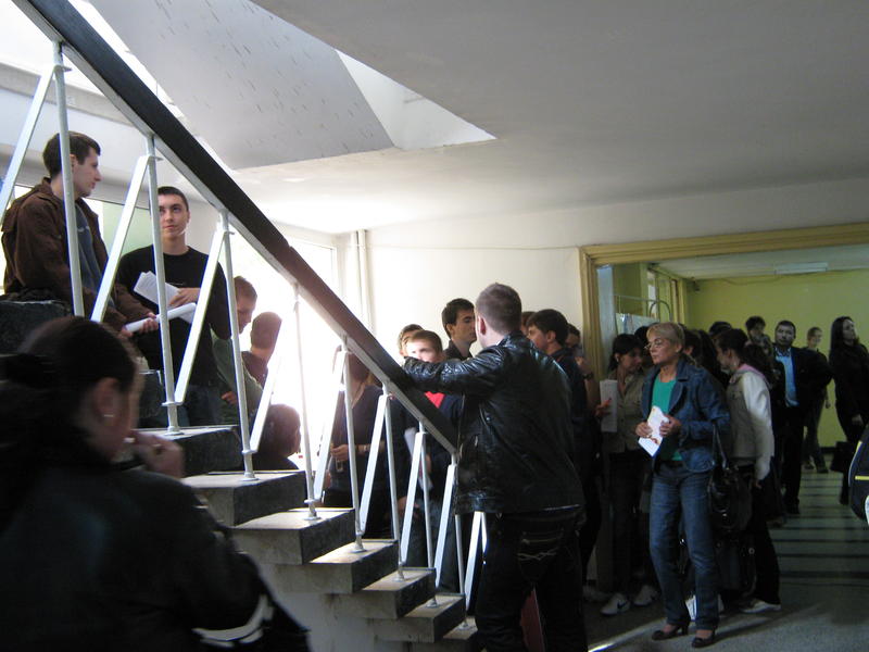 Cozi imense la cazare, in Grozavesti, Foto: Hotnews