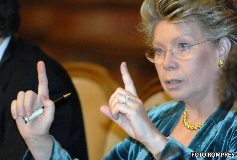 Viviane Reding, Foto: Rompres