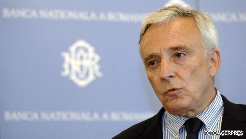 Mugur Isarescu, guvernatorul BNR, Foto: AGERPRES