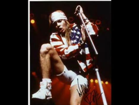 Axl Rose, Foto: YouTube