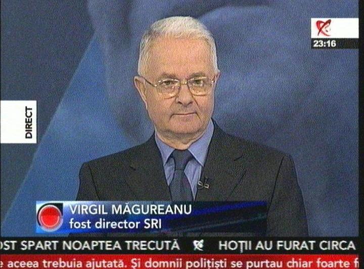 Virgil Magureanu, Foto: Realitatea TV