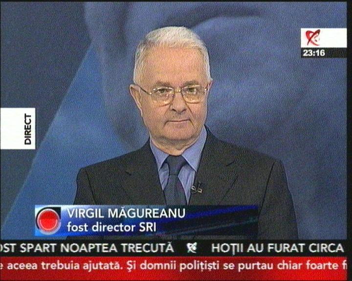 Virgil Magureanu, Foto: Realitatea TV