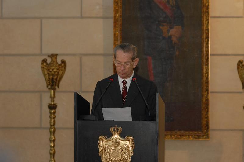 Regele Mihai, la Palatul Elisabeta, Foto: Casa Regala