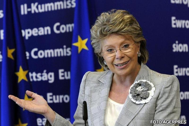 Viviane Reding, Foto: AGERPRES