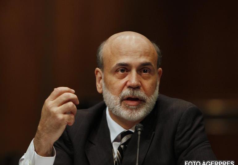 Presedintele Fed, Ben Bernanke, Foto: Agerpres