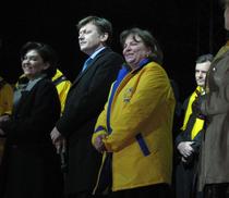 Crin Antonescu si sustinatorii sai, la Iasi