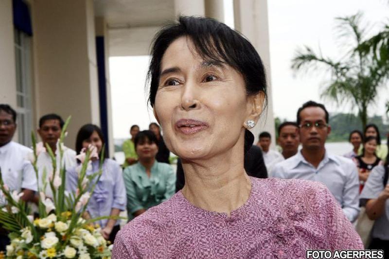 Aung San Suu Kyi, Foto: Agerpres