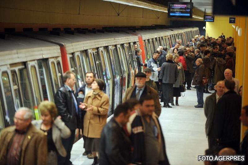 Metroul bucurestean implineste 32 de ani, Foto: Agerpres