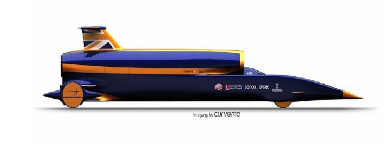Bloodhound vrea sa depaseasca bariera de 1.000 mile/ora, Foto: bloodhoundssc.com