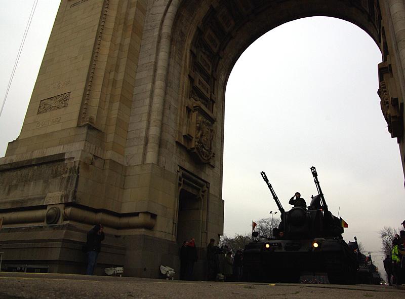 Parada militara in Capitala, de Ziua Nationala, Foto: HotNews.ro