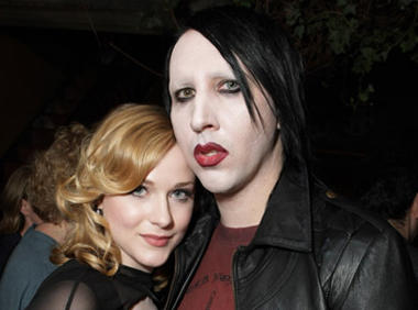 Marilyn Manson si Evan Rachel Wood, Foto: evilbeetgossip.film.com