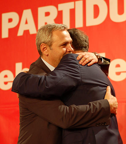 Dragnea si Geoana la Congresul PSD, Foto: DGP / HotNews.ro