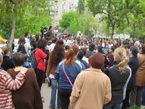 Protest in Parcul Emil Girleanu