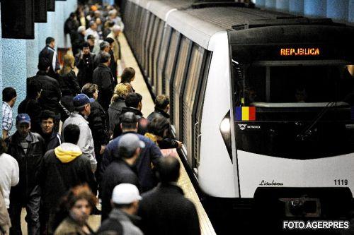 Aglomeratie la metrou, Foto: AGERPRES