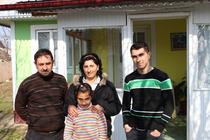 Andrei Trifan impreuna cu familia