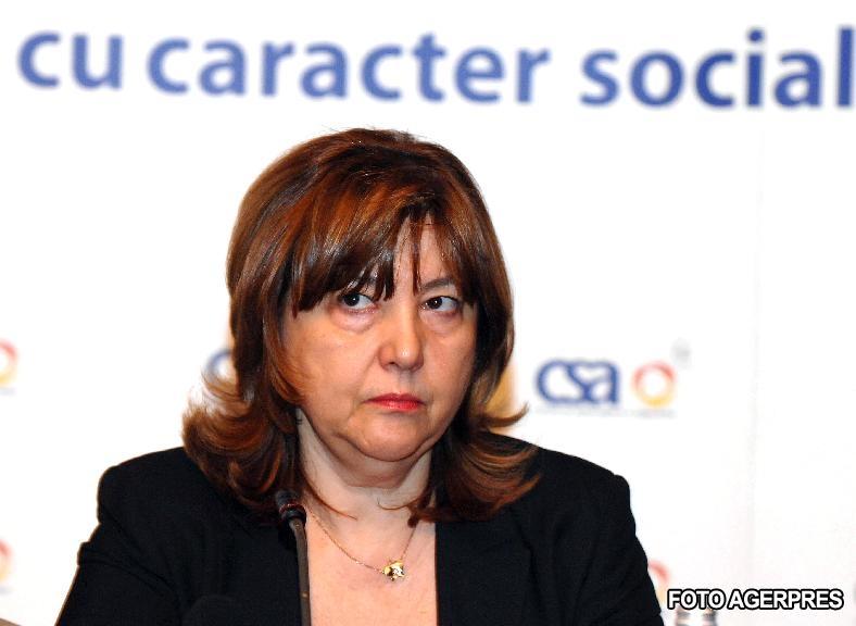 Angela Toncescu, presedintele CSA, Foto: AGERPRES