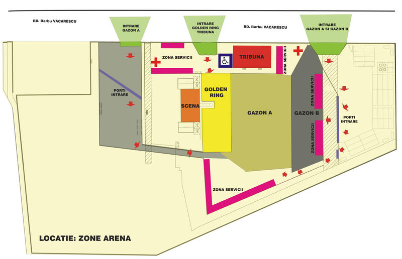 harta Zone Arena, Foto: Events