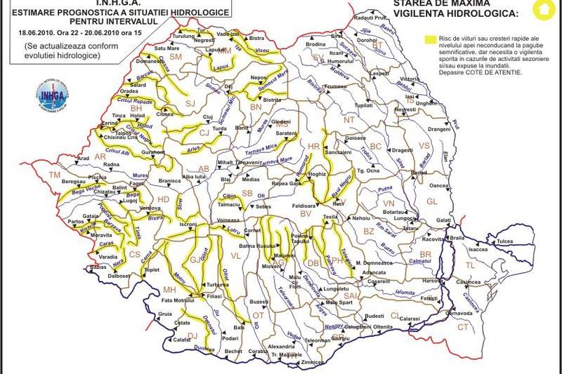Avertizare hidrologica, Foto: Hotnews