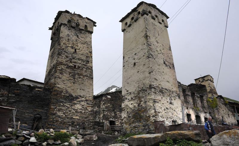 Usguli, Georgia, Foto: Petrut Calinescu