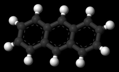 Structura unei molecule organice, Foto: TOTB