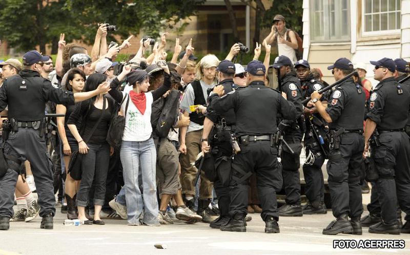 Proteste la Summitul G20, Foto: Agerpres