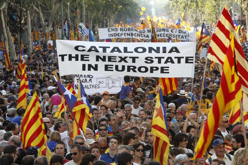 Catalanii vor separarea de Spania, Foto: Reuters