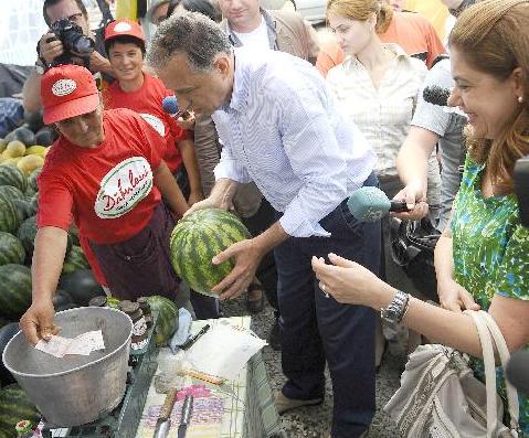 Mircea si Mihaela Geoana, Foto: AGERPRES
