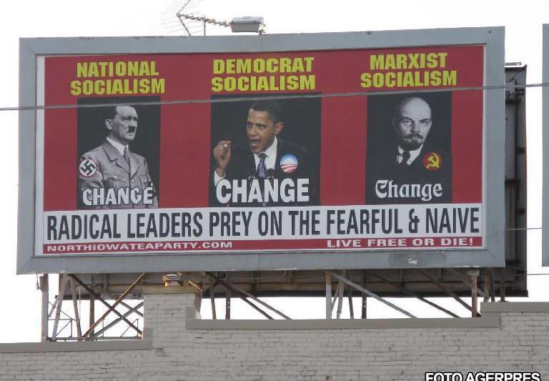 Barack Obama alaturi de Hitler si Lenin, Foto: Agerpres