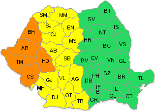 Atentionare meteo, Foto: ANM
