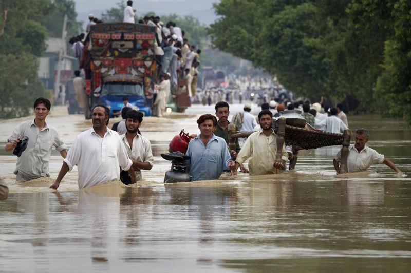 Inundatii devastatoare in Pakistan, Foto: Reuters