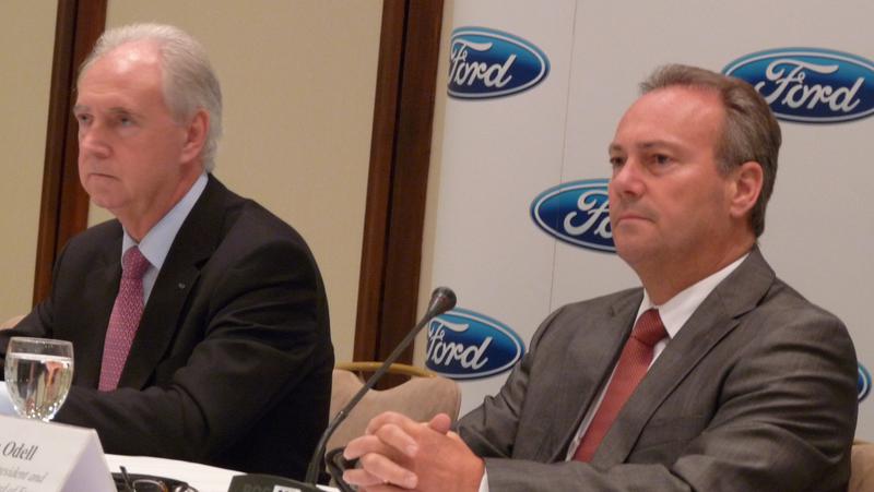 John Fleming (stanga) si Stephen Odell, noul sef Ford Europe, Foto: Hotnews