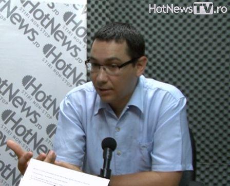 Victor Ponta in studioul HotNews.ro , Foto: Hotnews