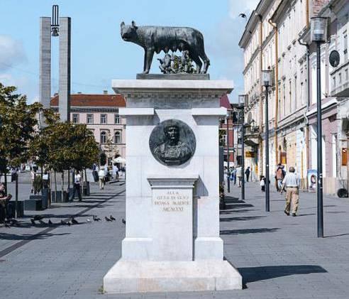 Statuia Lupoaicei din Cluj, Foto: Dacian Groza