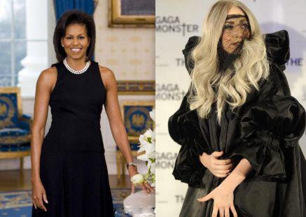 Michelle Obama si Lady Gaga, Foto: Agerpres