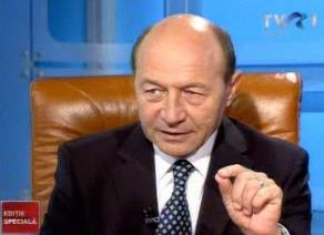 Traian Basescu, Foto: Captura TVR1