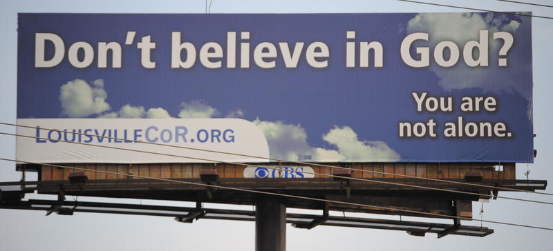 Panoul care a starnit furia crestinilor, Foto: United Coalition of Reason