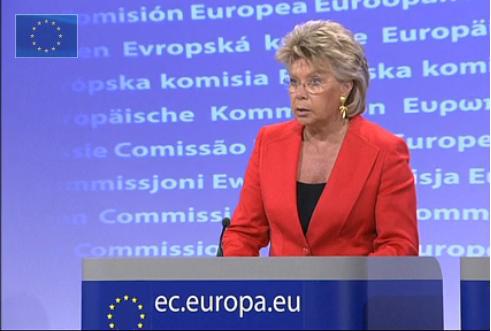 Viviane Reding ataca dur Franta pe chestiunea tiganilor, Foto: Comisia Europeana