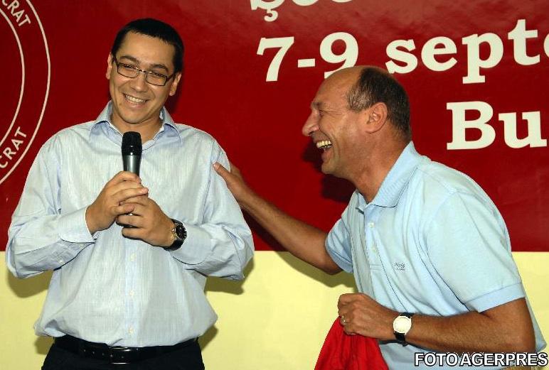 Victor Ponta si Traian Basescu , Foto: Agerpres