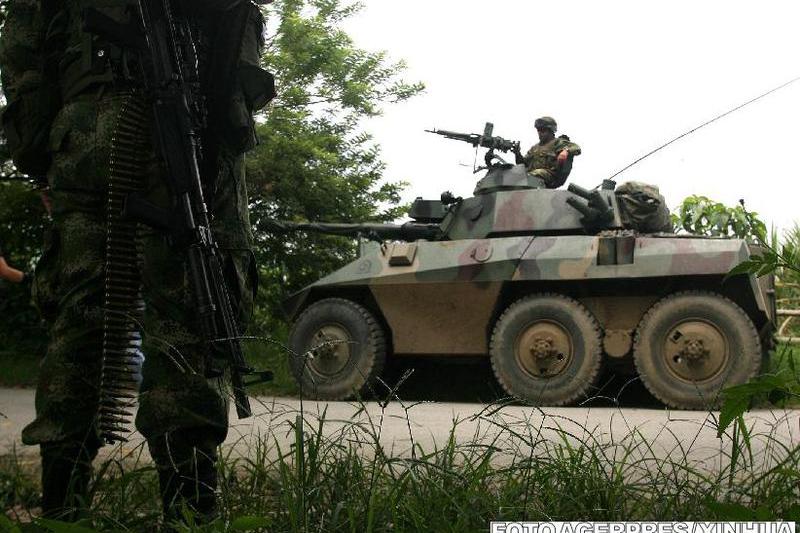 Ofensiva impotriva rebelilor marxisti, Foto: Agerpres