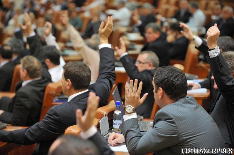 Vot in Parlament, Foto: Agerpres