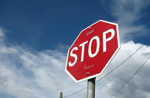 Stop, Foto: Flickr