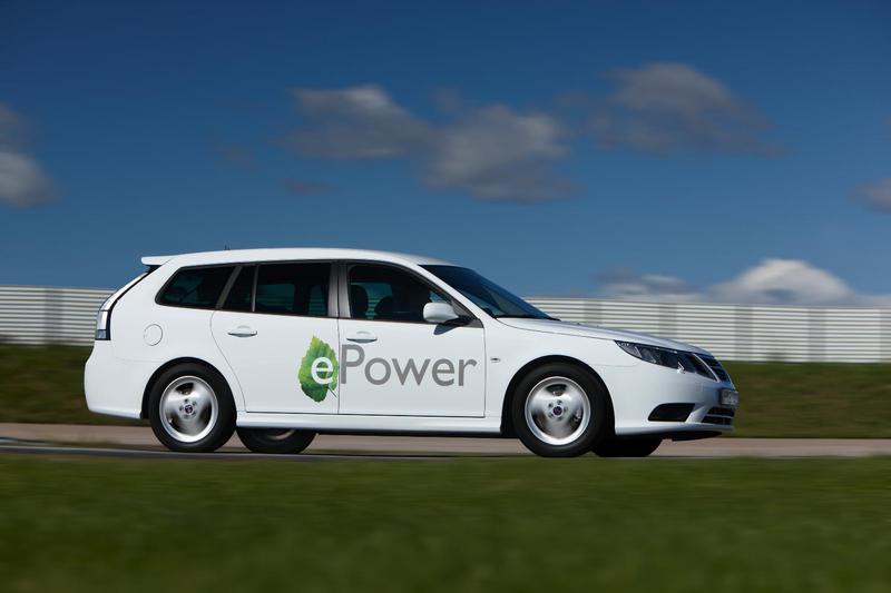 Saab 9-3 ePower, Foto: Saab